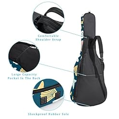 Housse de transport rembourrée en tissu Oxford imperméable avec motif de coquillages et étoile de mer avec bandoulière… - Les Beatles, Paul McCartney, John Lennon, RIngo Starr, George Harrison Housse de transport rembourrée en tissu Oxford imperméable avec motif de coquillages et étoile de mer avec bandoulière… – Image 3