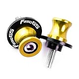 RAICAR Motorrad M8 Hinten Rocker Arm Slider Spool CNC Halterung Schraube Für BMW F650GS F 650 GS 2000-2005 2001 2002 2003 2004 Schwingarmspulen (Farbe : E, Size : 8MM)