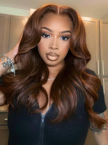 Beauty Forever Pre Everything Medium Chocolate Brown Loose Wave 13x4