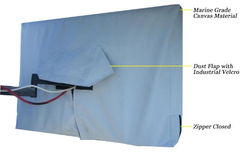 55" Outdoor TV Cover *Top Premium Quality* Weather Resistant* Soft Non Scratch Interior* Made In USA* (Televisions up to 60")