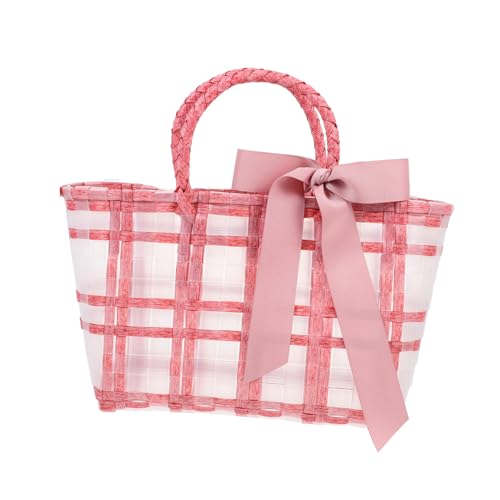 KESYOO Women Holiday Bag Woven Beach Handbag Capacity Outdoor Tote for Travel Stylish Design for Summer Essentials