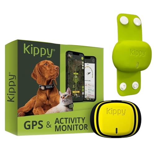 Kippy EVO GPS per Cani con Cover in Silicone - Protezione Localizzatore per Cani e Gatti