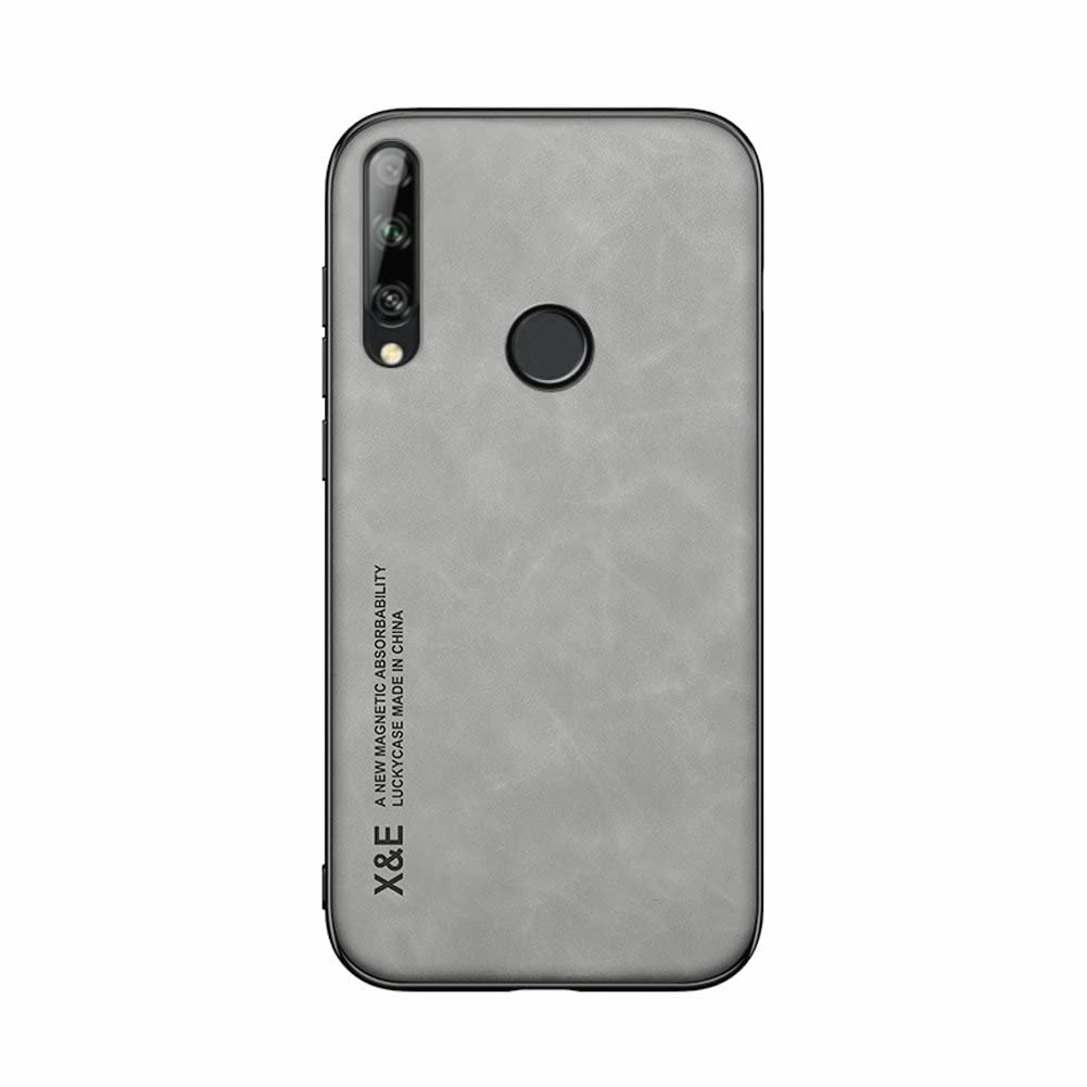 KepuchSilklike Case for Huawei Y9 Prime 2019/Enjoy 10 Plus/P Smart Z - Cover Bumper Built-in Metal Plate for Huawei Y9 Prime 2019/Enjoy 10 Plus/P Smart Z - Gray