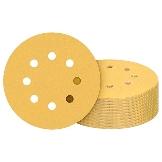 Bosch 50x EXPERT C470 Schleifpapier-Set mit 8 Löchern (für Farbe auf Holz, Ø 125 mm, Körnung 10 x 60, 10 x 80, 10 x 120, 10 x 180, 10 x 240, Professional Zubehör Exzenterschleifer, Exzenterschleifer)