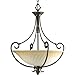 Progress Lighting P3532-09 Transitional Three Light Foyer Pendant from Kensington Collection in Pwt, Nckl, B/S, Slvr. Finish, Brushed Nickel