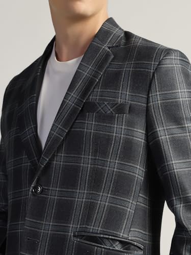Image of TAHVO Tweed Blazer for Men - Formal & Casual Winter Wear Blazer