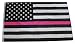 TrendyLuz Flags Thin Pink Line Flag Breast Cancer Awareness Support Women 3x5 Feet Printed Flag by
