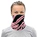 Pink Tiger Animal Print Breathable Washable Neck Gaiter