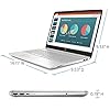 HP 15 Notebook Laptop, 15.6" HD Screen, Intel Core i3-1115G4 Processor, 16GB RAM, 1TB SSD, Webcam, Wi-Fi, HDMI, Windows 11 Home, White