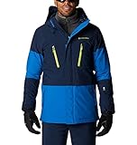Columbia Jacket Chaqueta Aerial Ascender, Azul Marino, M para Hombre
