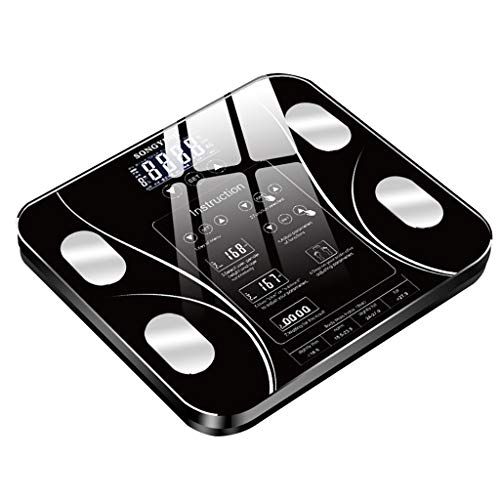 Nesee Electronic Scale Electronic Home Weight Scale LCD Display Weighing Scale Cartoon Body Scale Support Weight Loss Measuring Tool