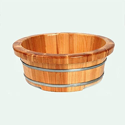 Spa de pies de madera artesanal para pedicura