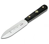 kittmesser fensterkitt schwarzes, poliertes Schalenheft aus Holz