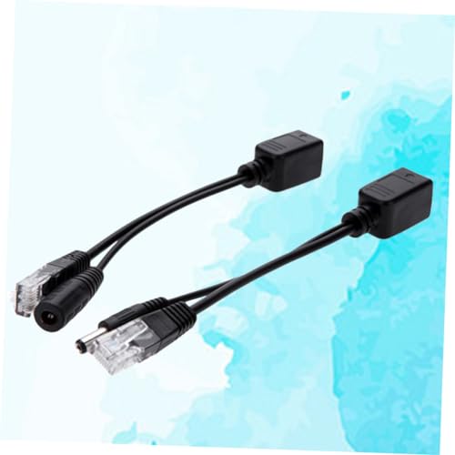 OSALADI 6 piezas Cable Splitter PoE Adaptador para cámaras IP y routers miniatura 3
