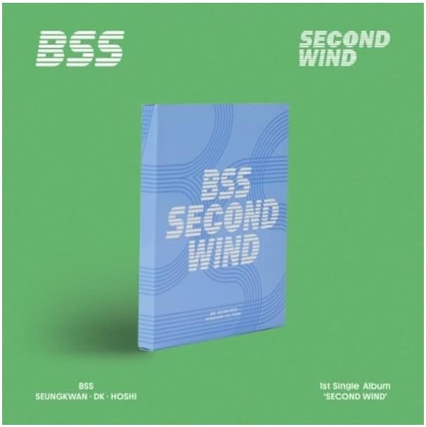 SEVENTEEN BSS Second Wind 1st Single Album CD+Folding poster on pack+Photobook+Lyric book+Photocard+Habit tracker+BSS card+Sticker+Tracking