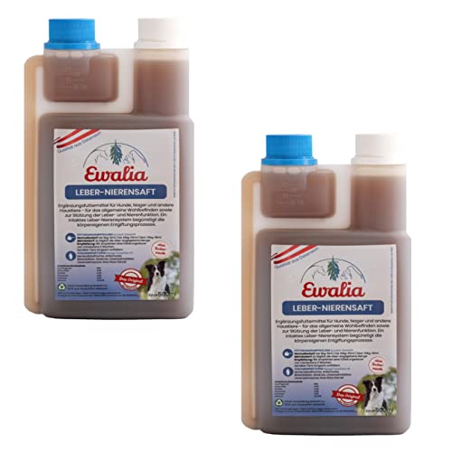 Ewalia Leber Nierensaft für Kleintiere - Doppelpack - 2 x 500ml Cover