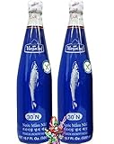 yoaxia ® - 2er Pack - [ 2x 500ml ] Megachef PREMIUM Anchovy-Fischsauce [ glutenfrei ] und ohne Glutamat + ein kleines Glückspüppchen - Holzpüppchen