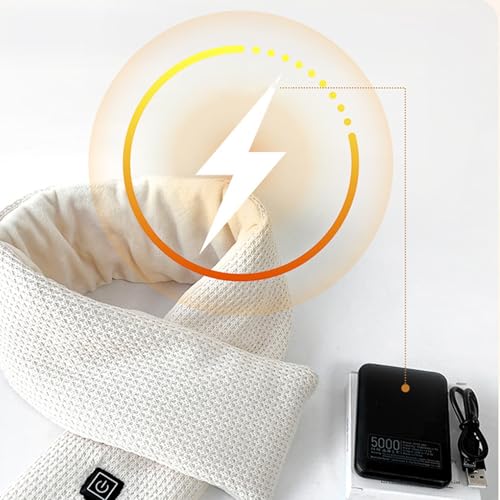 Bufanda térmica USB con 3 niveles de temperatura para el cuello 7