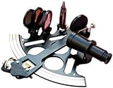 Nautical Navigation Tools Set, Sextant and Telescopic Compass, Standard1