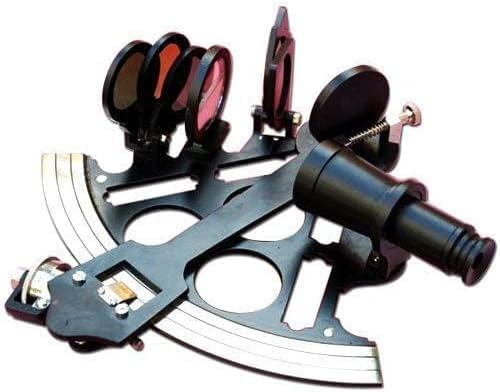 Nautical Navigation Tools Set, Sextant and Telescopic Compass, Standard1