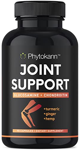 Joint Supplement with Glucosamine Chondroitin Joint Support with Turmeric, Boswellia & Ginger â€” Joint Health Supplement for Joint Pain Relief, Knee Pain Relief, Anti Inflammatory Supplement