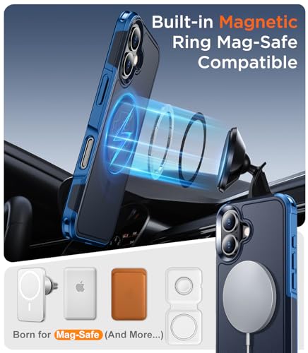 Carcasa magnética iPhone 16 Temdan anticaídas para usar el móvil en coche y exteriores 3
