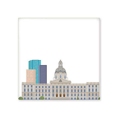 Carreau céramique Canada aquarelle pour rénover une crédence de cuisine usée