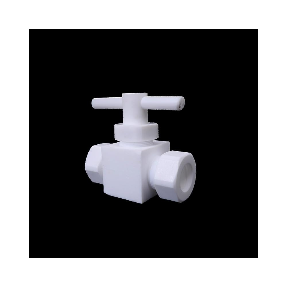 1 STÜCK PTFE-Nadelkugelhahn Mit Großem Temperaturbereich For Den Einsatz Im Chemielabor Mit Starker Säure Und Alkali(Needle Valve,16mm)