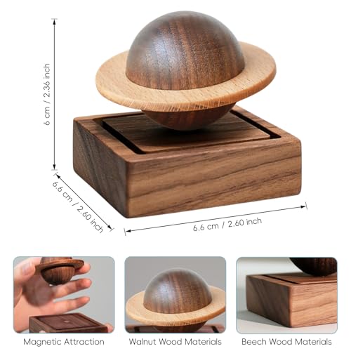 Difusor Aromático Eléctrico de Madera Planet Walnut miniatura 6