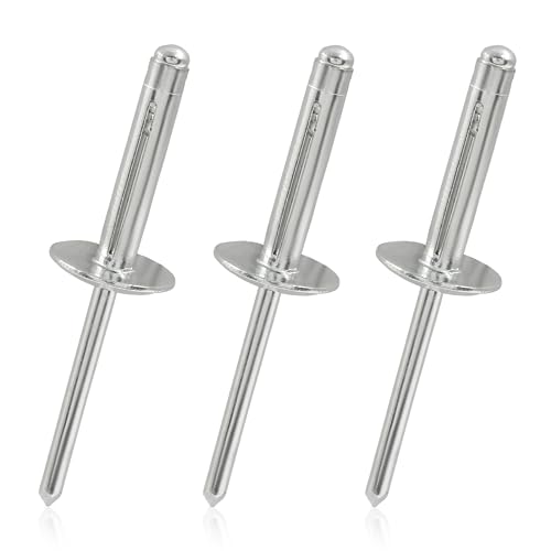 ロドリゲス Zorveiio 100Pcs Aluminum Tri-Fold Exploding Pop Rivets 3/16 Large