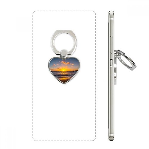 Soporte de anillo para teléfono celular universal con diseño de océano mar