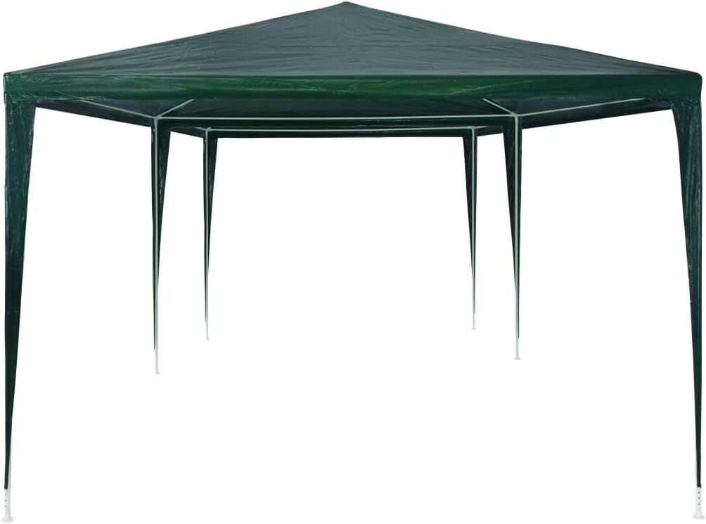Water-Resistant Polyethylene Party Tent 3x6 Meters Rectangular Outdoor Event Shelter with UV Protection and Easy Assembly for Garden Gatherings