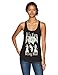 Produktbild Disney Damen Tanktop mit Aufdruck It's Fun Being Bad, Racerback - Schwarz - Klein