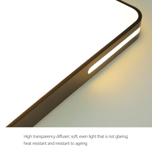 Plafonnier LED dimmable avec télécommande 2700K-6500K - 3