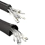 Evita que se enreden los cables, y el cierre de cremallera permite añadir o quitar cables de la funda con facilidad