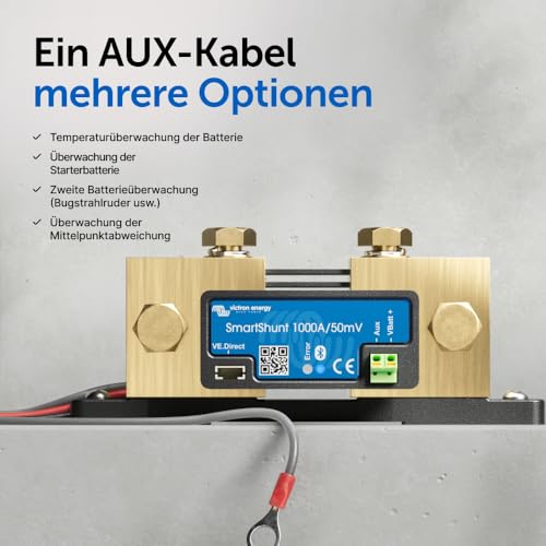 Victron Energy SmartShunt IP65 1000 Ampere Batteriewächter (Bluetooth)