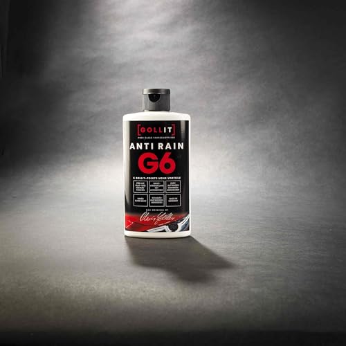 GOLLIT Anti-Rain Nano Versiegelung für Glas & Keramik für 80 qm,Glasversiegelung, Regenabweiser mit Lotoseffekt, 1 X 200ml - Made IN Germany