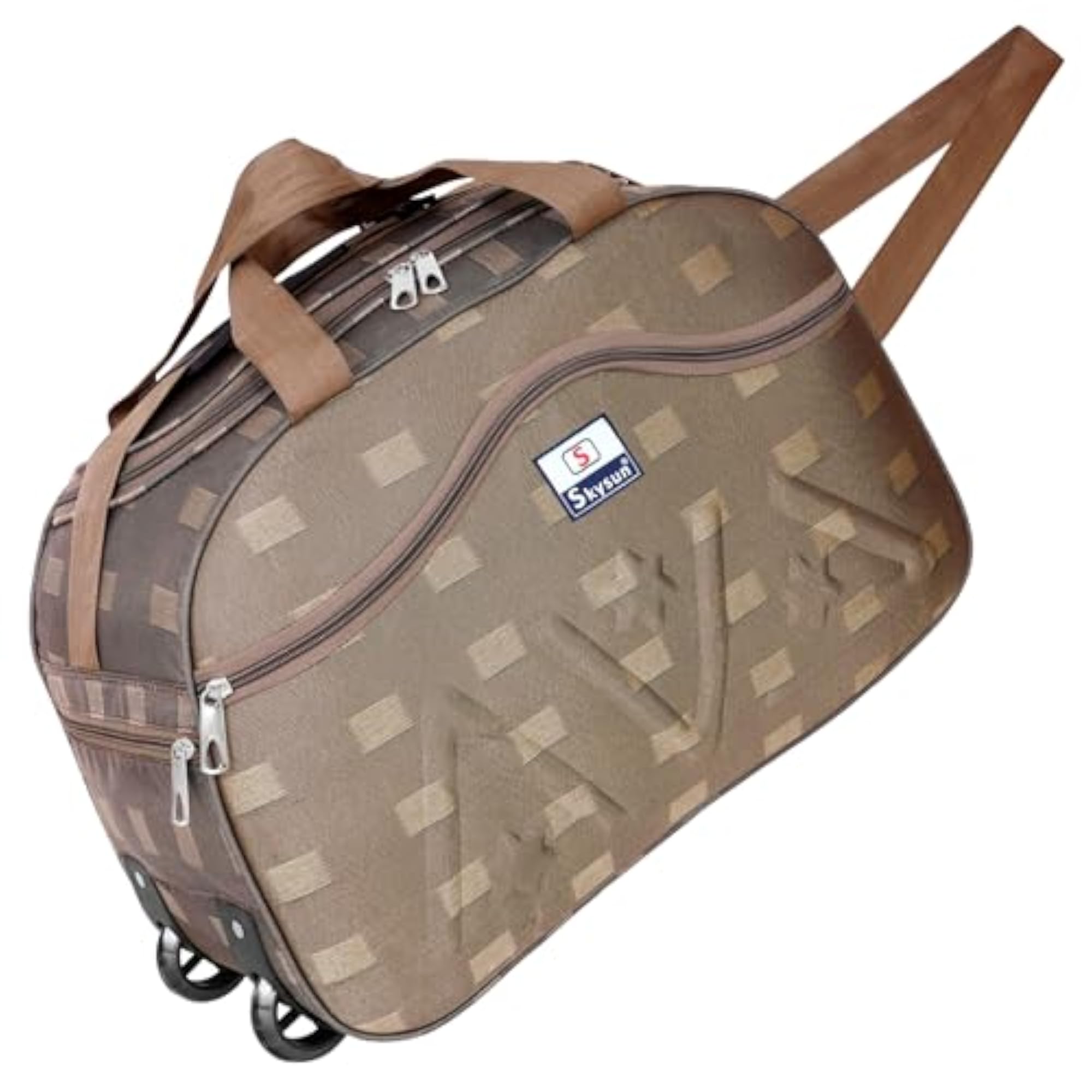 Luggage Travel Duffel Bag with Wheels for Men & Women