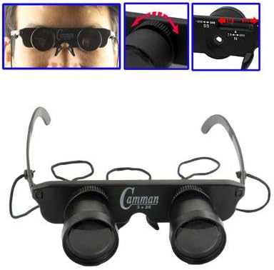 ZHANYIS Astronomia del telescopio, 3x28mm Binocolo del Giocattolo di  plastica con 3 Occhiali (miopia/Hyperopia/Normal Ottico) (Nero) :  Amazon.it: Elettronica