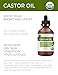 velona USDA Certified Organic Castor Oil - 4 fl oz (With Dropper) | For Hair, Boost Eyelashes, Eyebrows | Cold pressed, Natural Oil USP Grade | Hexane Free