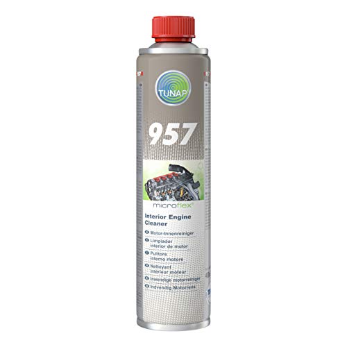 TUNAP 6 x 400 ml micrologic Premium 157 Motor de Limpieza Papelera motorölsystem Motor Limpiador Motor Limpiador Interior Sin disolventes/1 Lata Suficiente para 3 – 6 litros antifricción