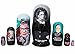Golden Cockerel Justice Ruth Bader Ginsburg Nesting Doll 7pc./8
