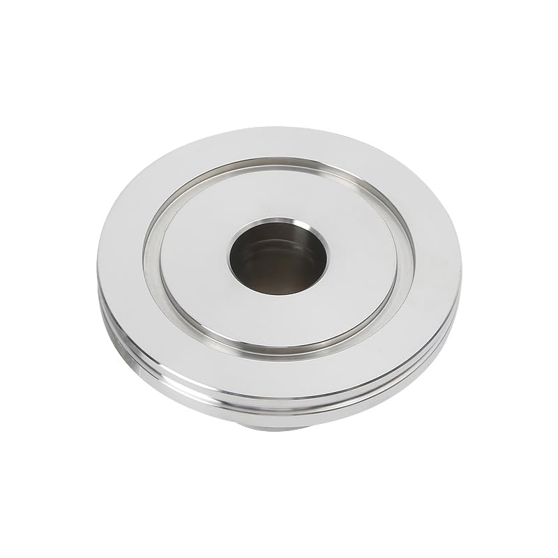 Reductor ISO100 a KF16 para adaptar bombas de vacio a camaras de acero 7