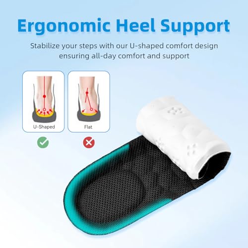 Plantillas Steppr para Hombre y Mujer Color Negro miniatura 2