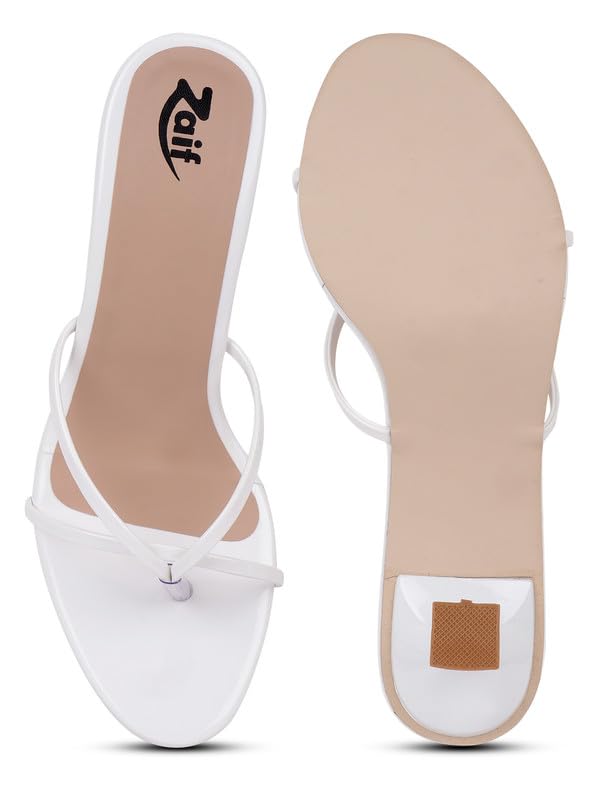 Image of ZAIF women fancy Pencil heel footwear sandal (HS93)