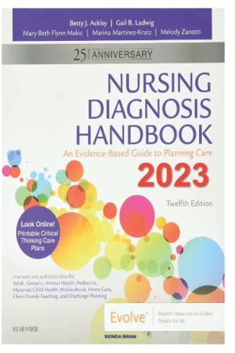 Nursing Diagnosis 2023: An Evidence Based Planning Care Guide