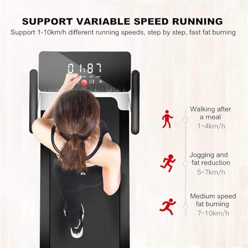 Image of Treadmills for Home Foldable,Portable Treadmill,LED Display, Walking Jogging Running Machine for Home Apartment Use