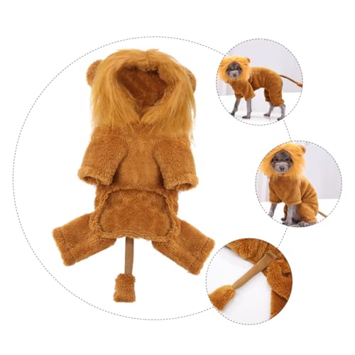Disfraz León para Perros y Gatos Talla M miniatura 7