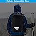 PATIKIL 18-30L Waterproof Rucksack Cover, Non-Slip Backpack Rain Cover for Travel, Hiking, Camping, Climbing, S, Black