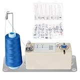 Automatic Bobbin Winder for Sewing and Presser Feet Set 42Pcs, Bobbin Winder and Sewing Machine Foot
